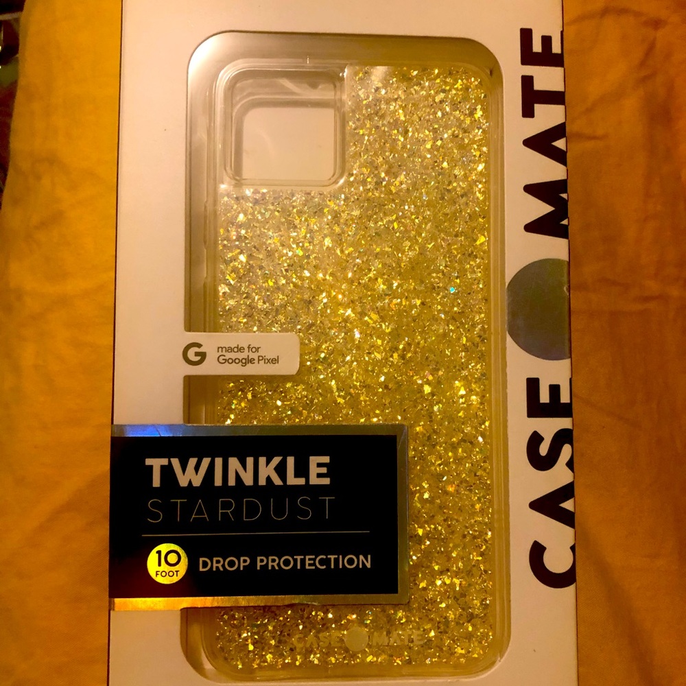 Google Pixel 4 Twinkle glitter protection case NEW